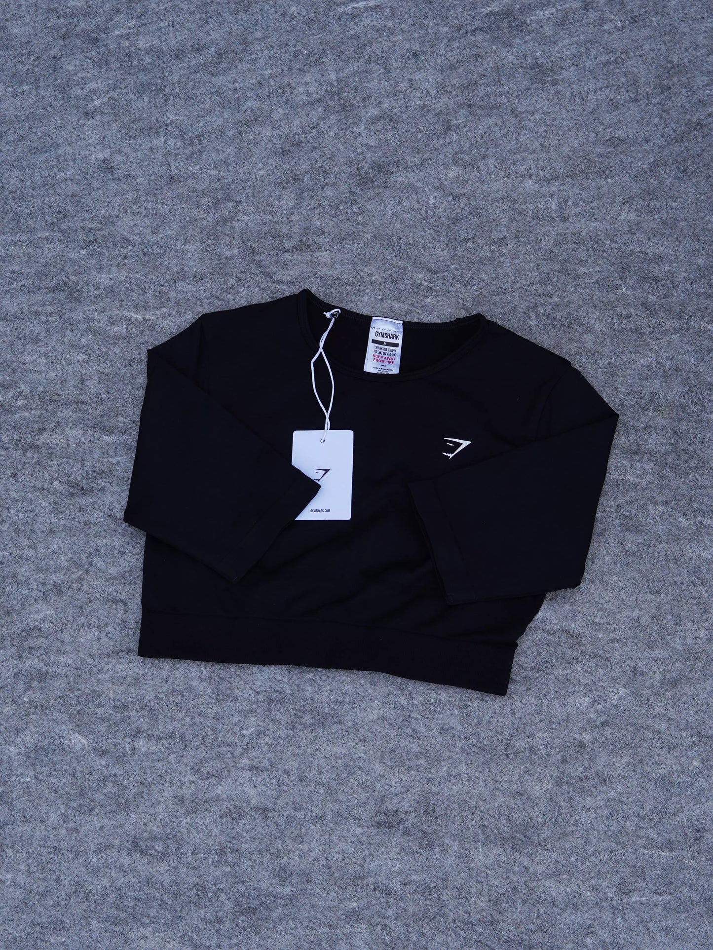 Everyday Crop Top - Negro