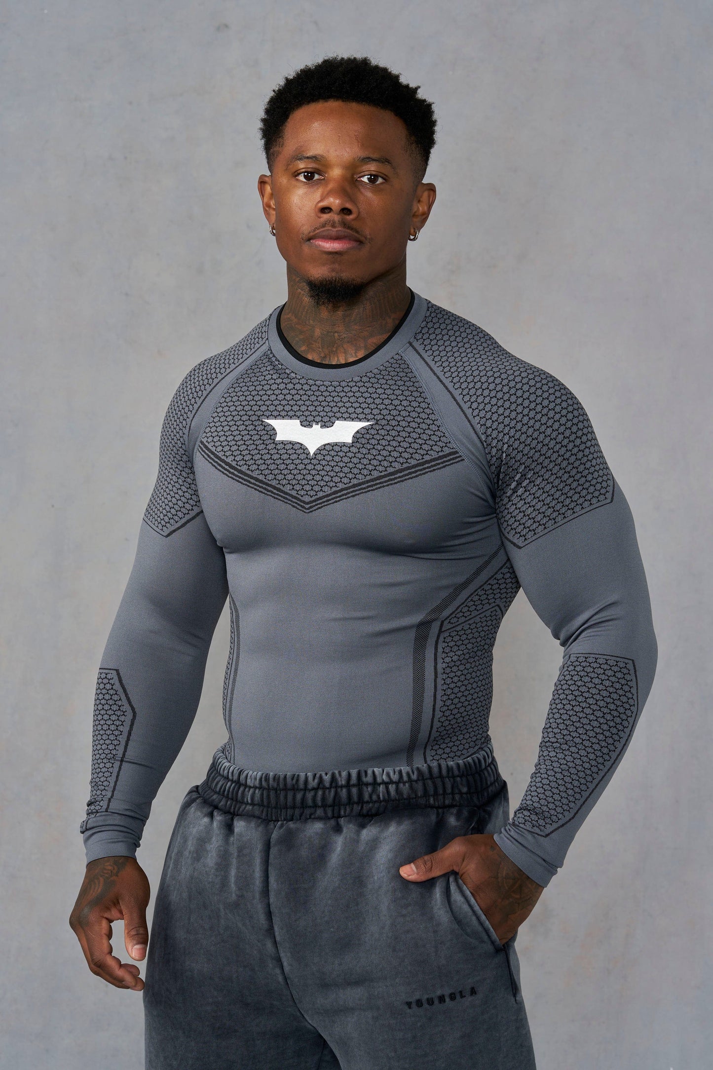 8004 - Batman Compression Longsleeves