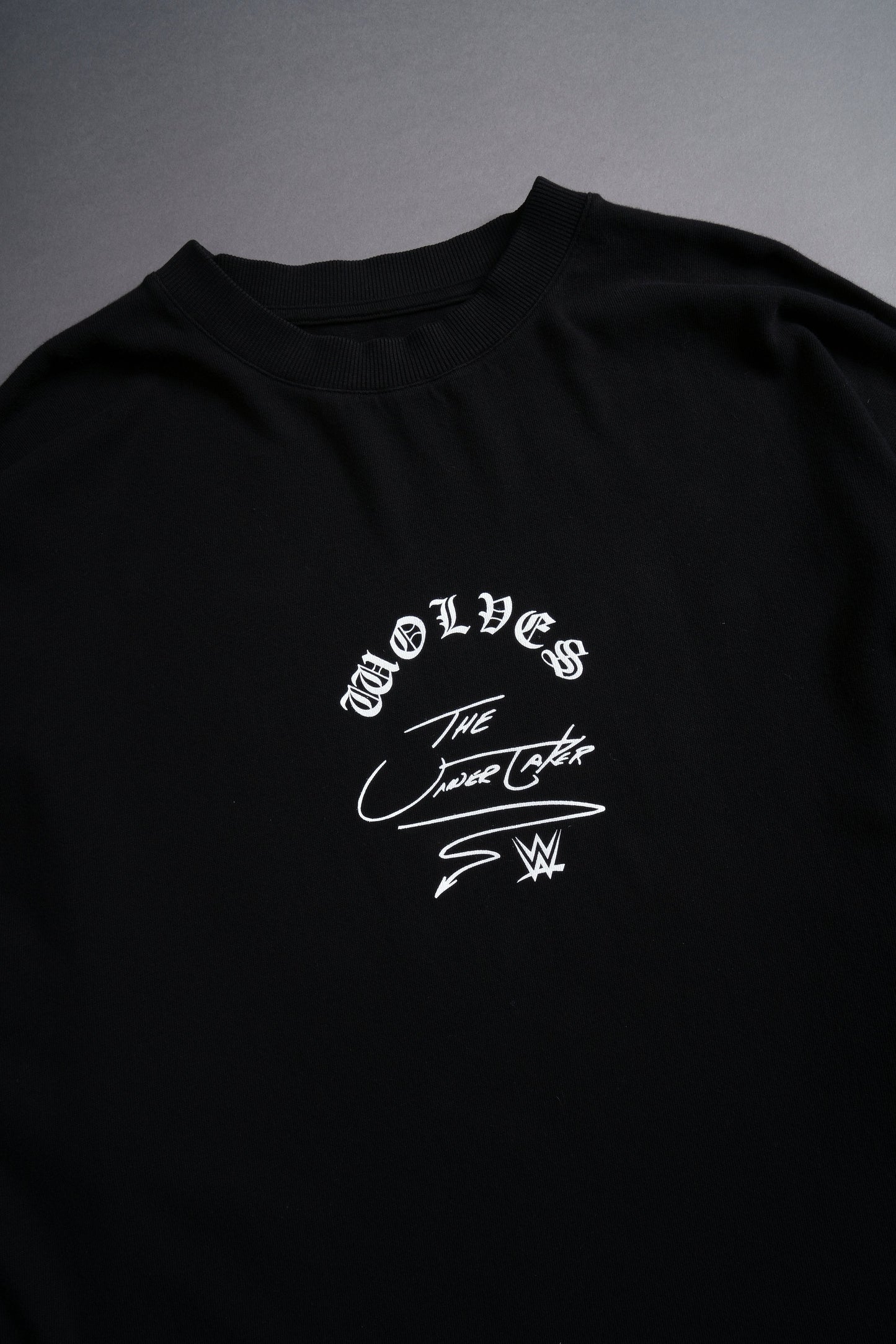 WWE Snake Eyes "Side By Side" Series Oversized Tee in Black