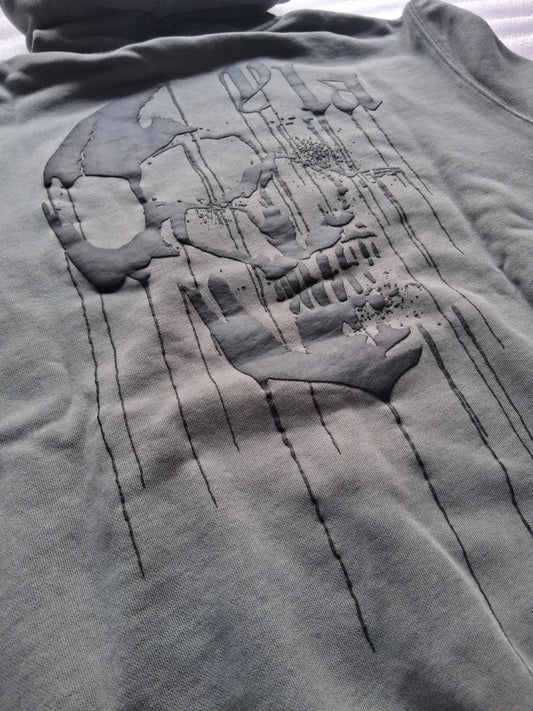 551 Drippy Skull Hoodie - YoungLA