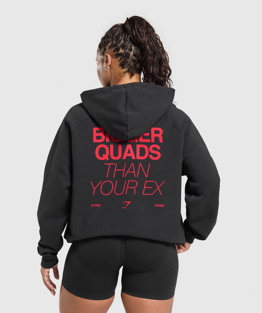 Bigger Quads Than Your Ex Brushed Hoodie