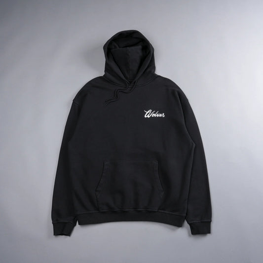 Renowned "Vintage Bishop" Hoodie in Black