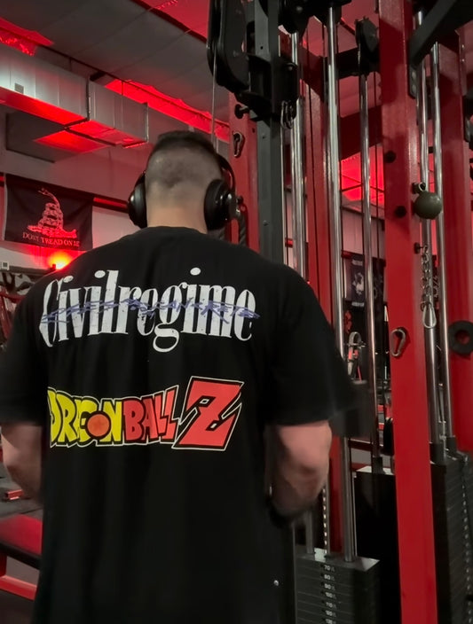 DBZ Trunks Wrath Oversized Tee - CivilRegime