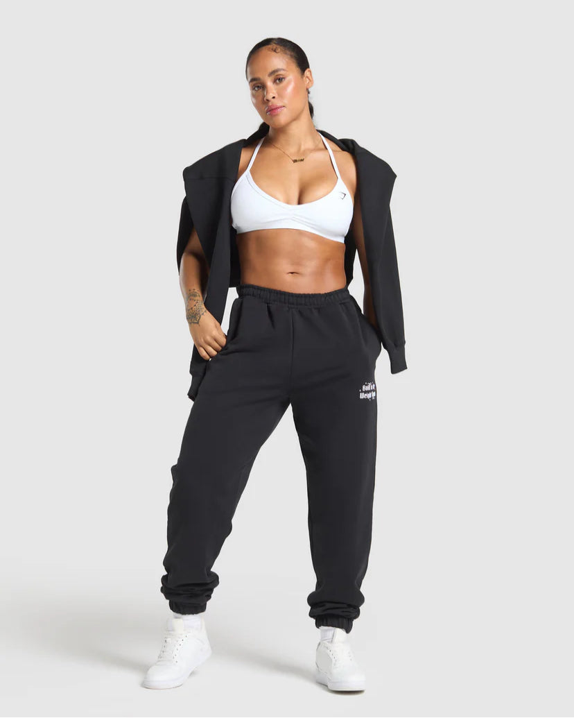 Built In The Weight Room Joggers (Negro)