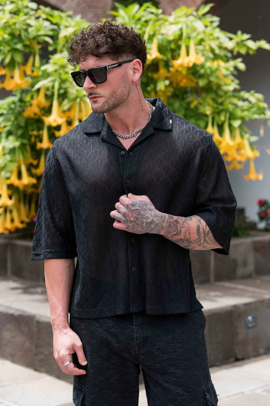 4141 - Swaggy Crochet Button-Ups