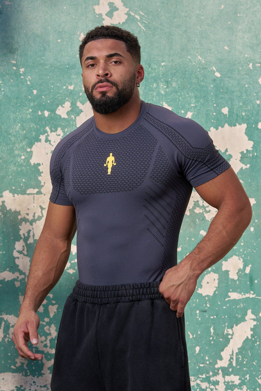 4286 - Gold's Iron Legacy Compression Tees