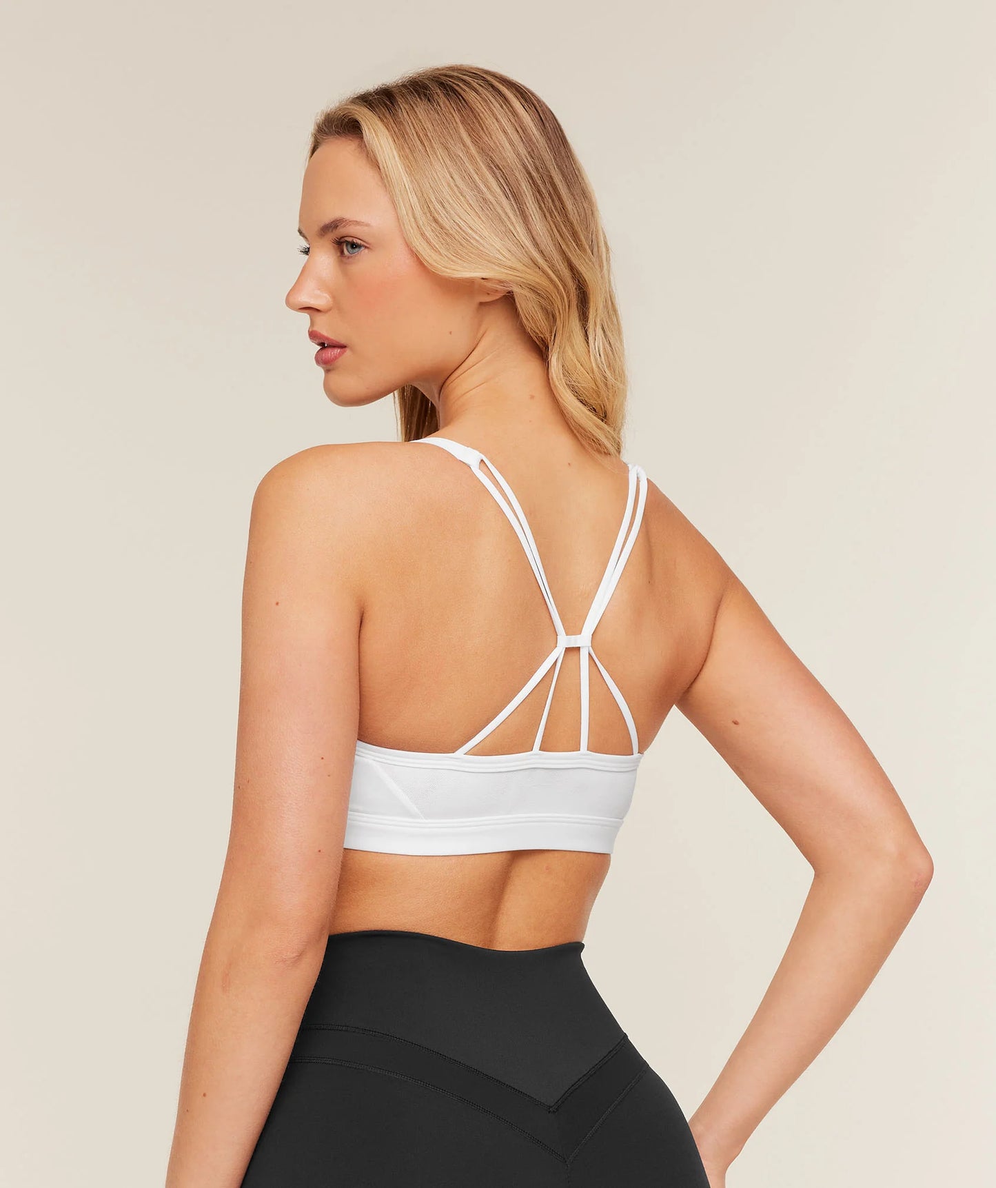 Ruched Strappy Bra