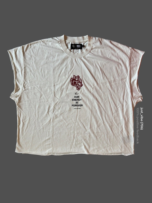 Baki Hanma Legacy Grunge Cut-Off Tee - Darc Sport