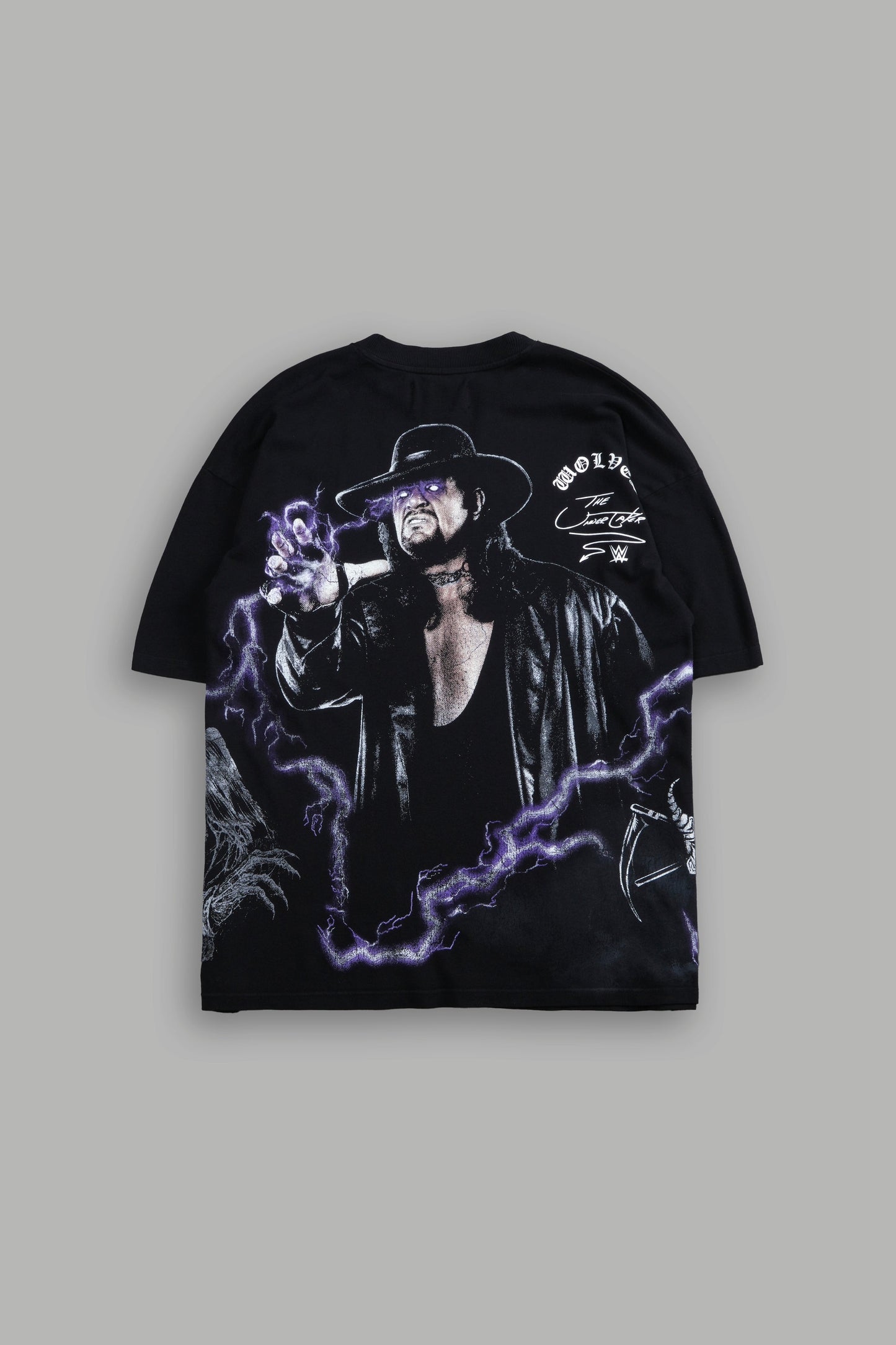 WWE Hell's Gate "Side By Side" Series Oversized Tee in Black