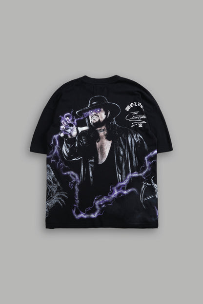 WWE Hell's Gate "Side By Side" Series Oversized Tee in Black