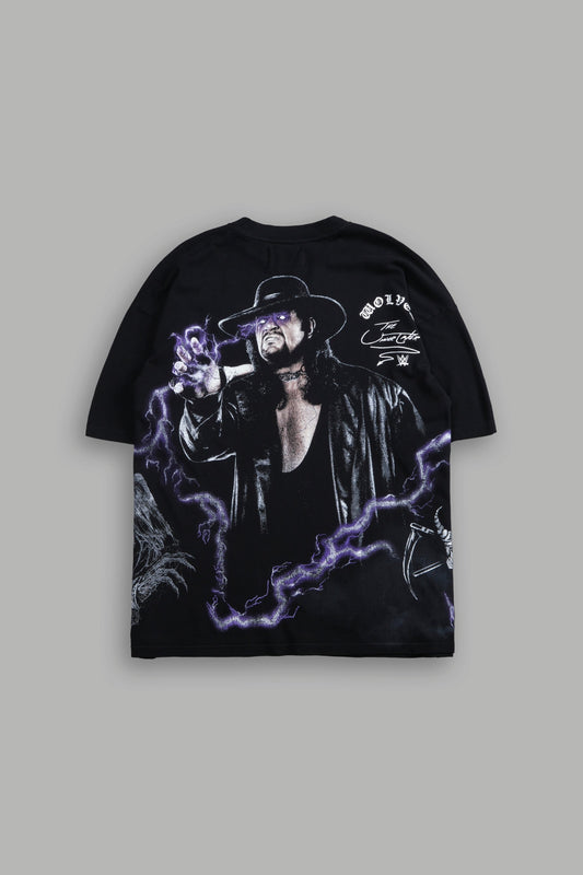 WWE Hell's Gate "Side By Side" Series Oversized Tee in Black