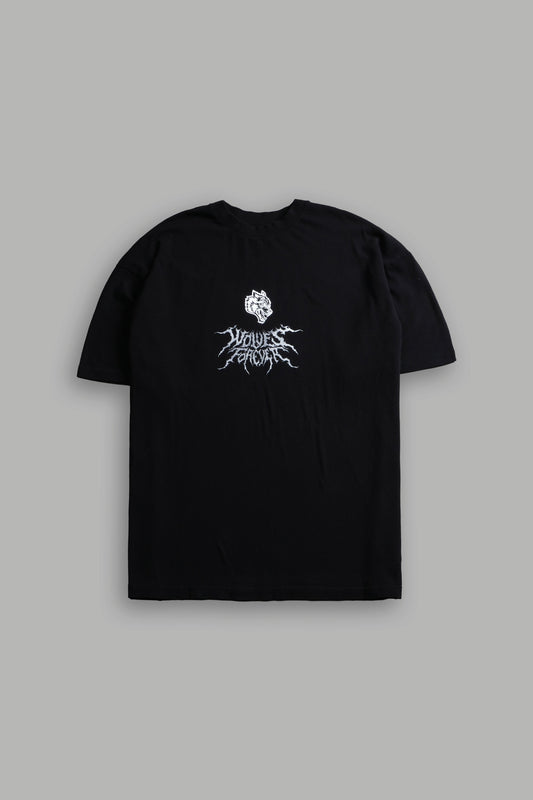 Demon Slayer Akaza "Premium" Oversized Tee in Black