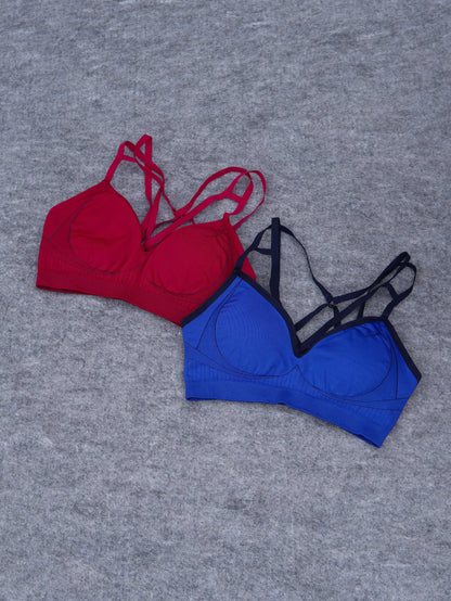 Apex Contrast Bra