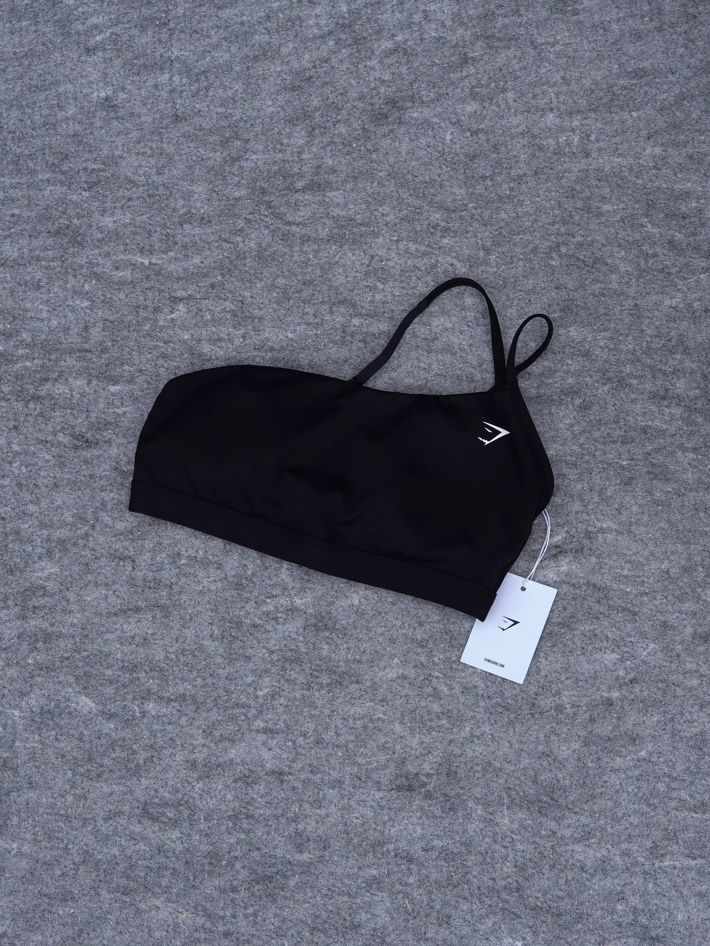 One Shoulder Bra - Negro