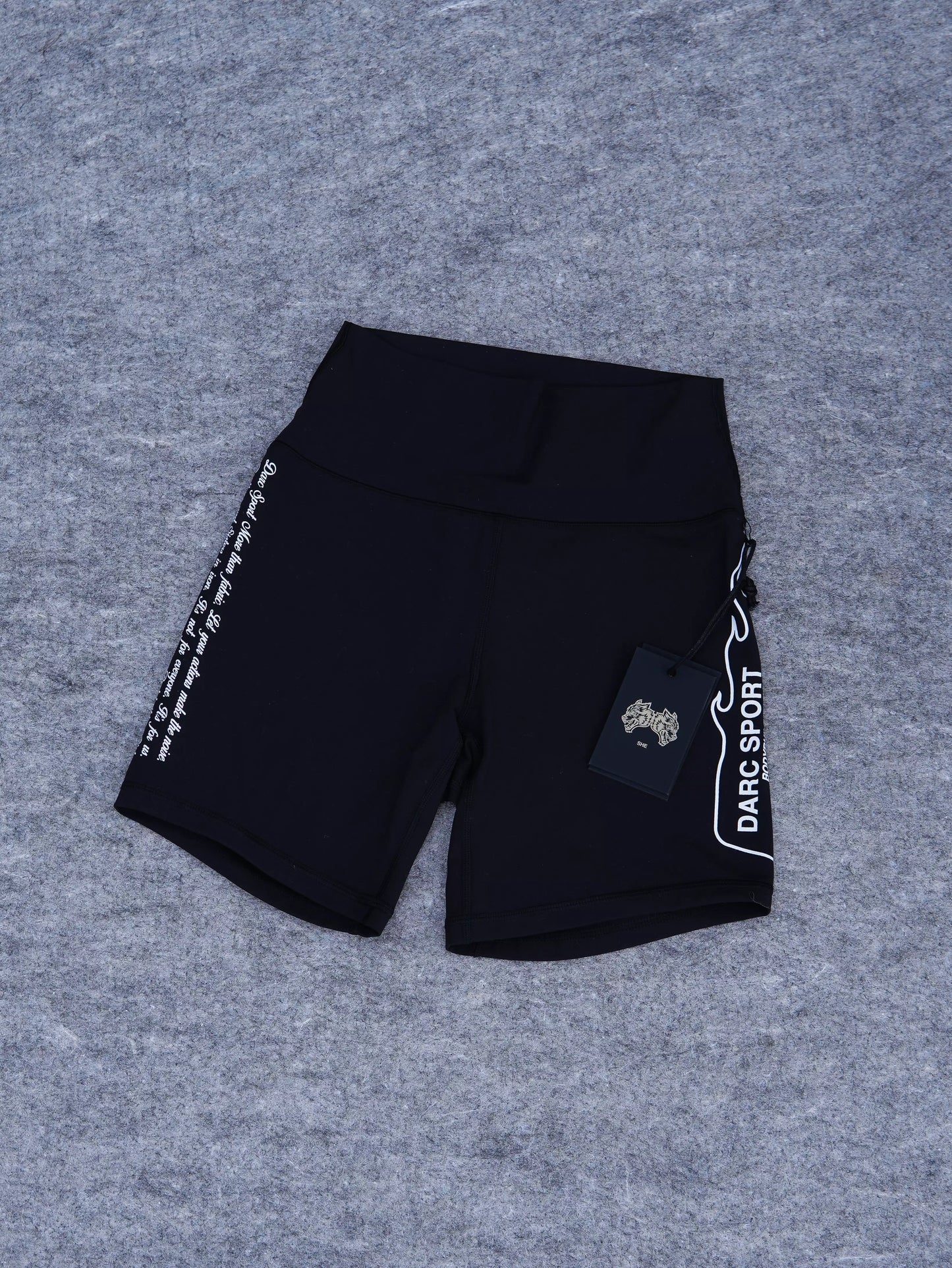 Move Fast "Energy" Training Shorts in Black
