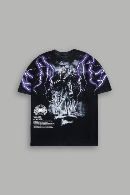 WWE The Last Ride "Premium" Oversized Tee in Black