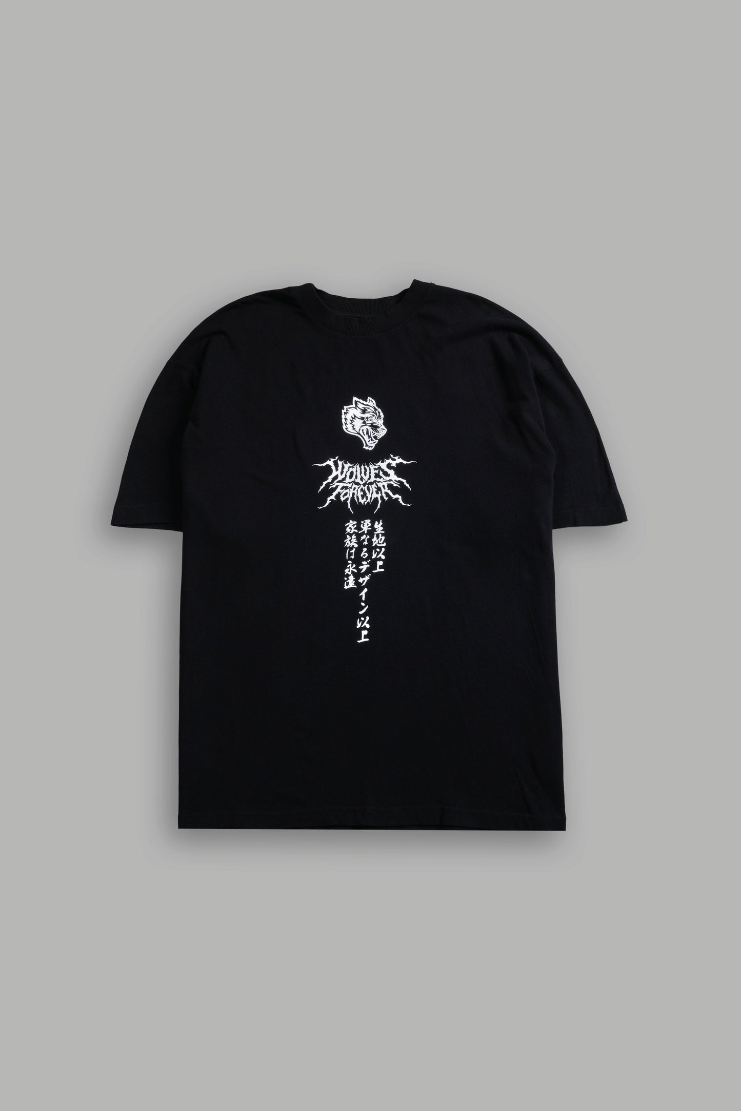 Demon Slayer Demon Within "Premium" Oversized Tee in Black