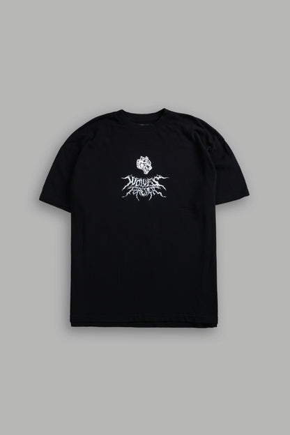Demon Slayer Upper Moon 1 "Premium" Oversized Tee in Black