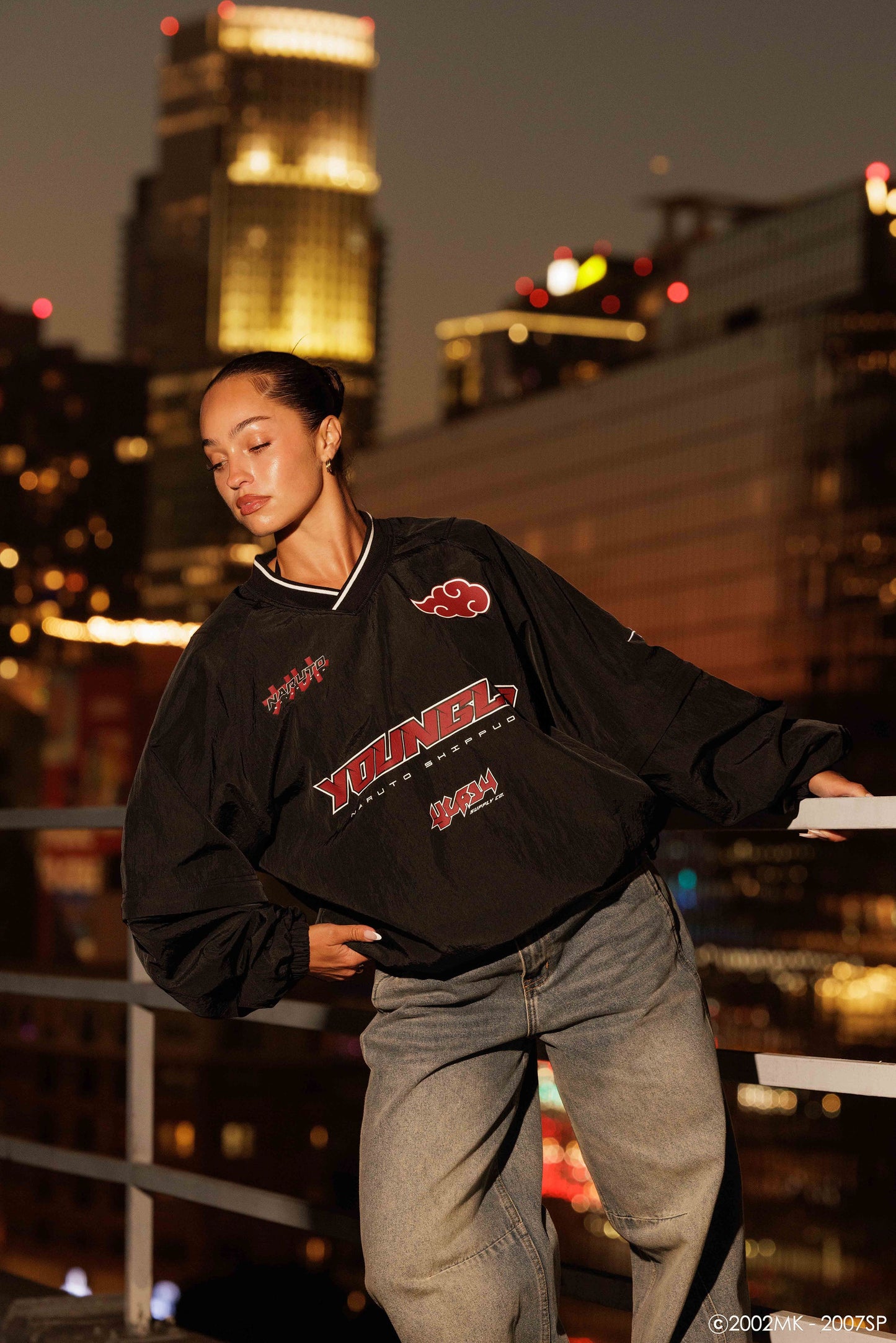 W5224 - Naruto Pullover Windbreaker