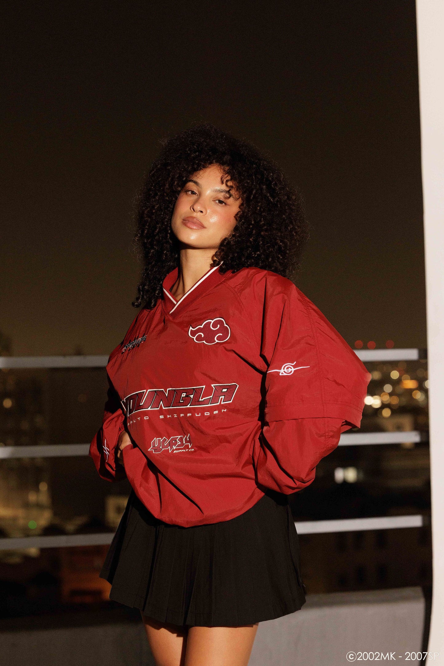 W5224 - Naruto Pullover Windbreaker