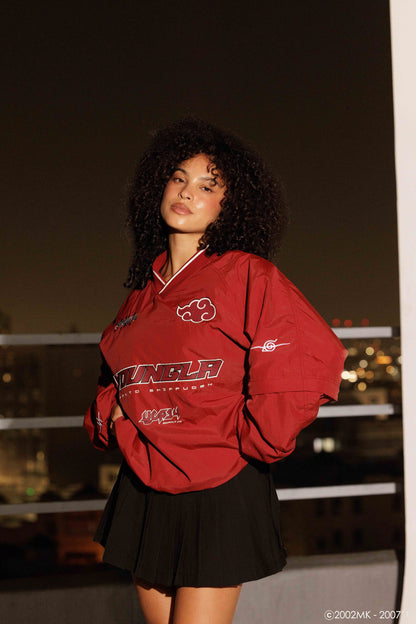 W5224 - Naruto Pullover Windbreaker
