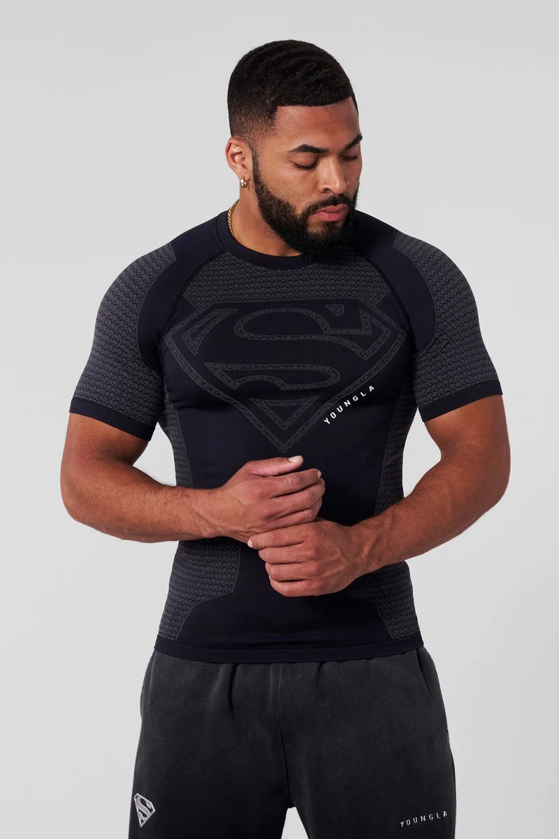 4117 - Camiseta de Compresión Superman