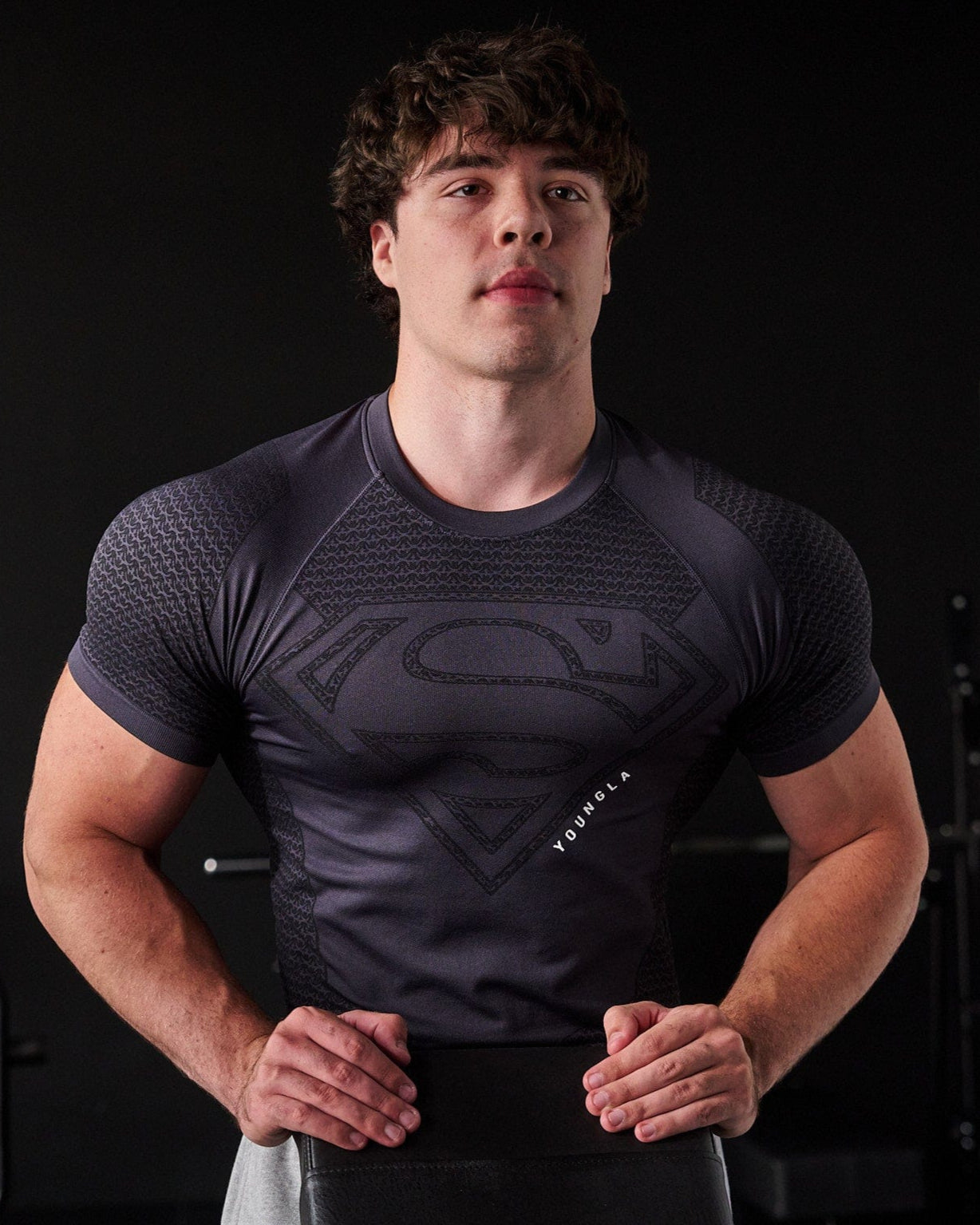 4117 - Superman Compression Tees