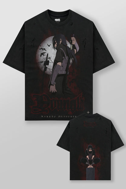 4318 - Naruto Distressed Tees
