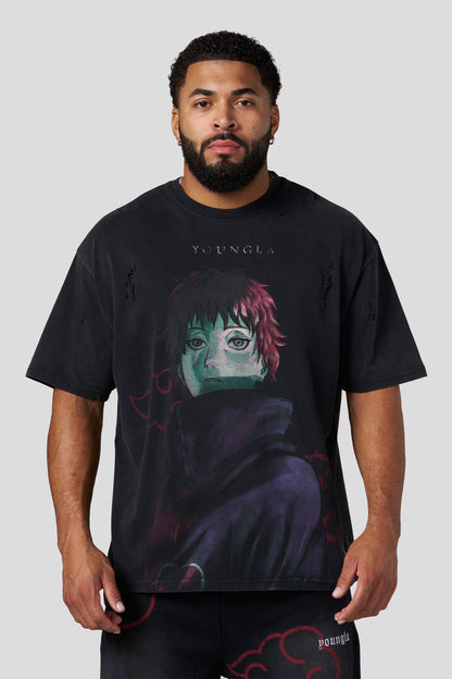 4318 - Naruto Distressed Tees