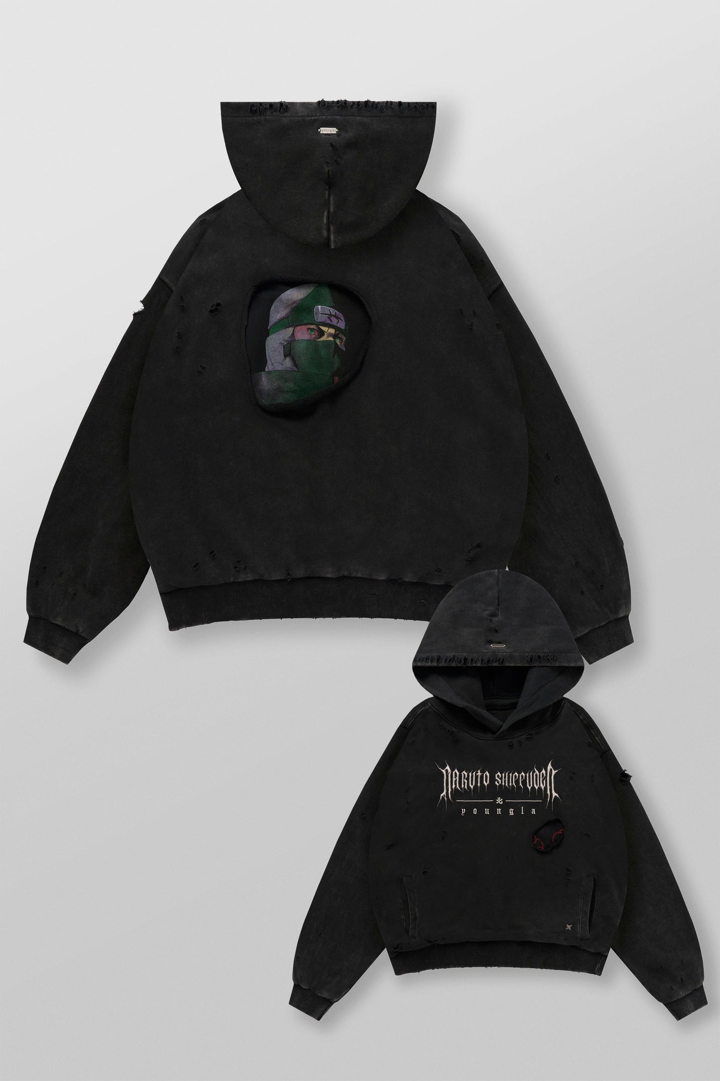 5073 - Naruto Peek Through Hoodies