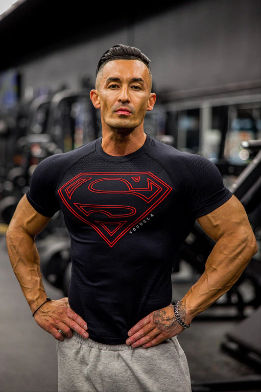 4117 - Camiseta de Compresión Superman