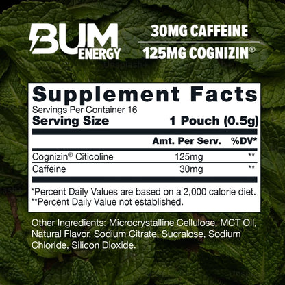 BUM Energy Pouches