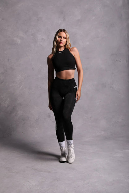 Hardcore V2 Nikita Curve Tank in Black