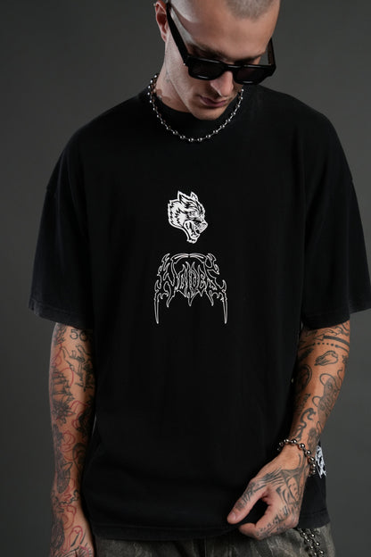 Demon Slayer NFGU Tanjiro "Premium" Oversized Tee in Black