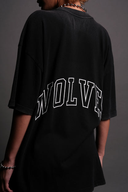 Demon Slayer Her Power "Premium" Oversized Unisex Tee in Black