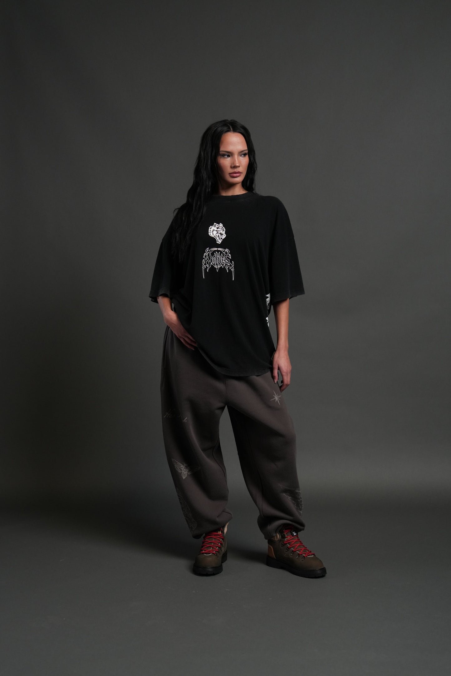 Demon Slayer NFGU Tanjiro "Premium" Oversized Tee in Black