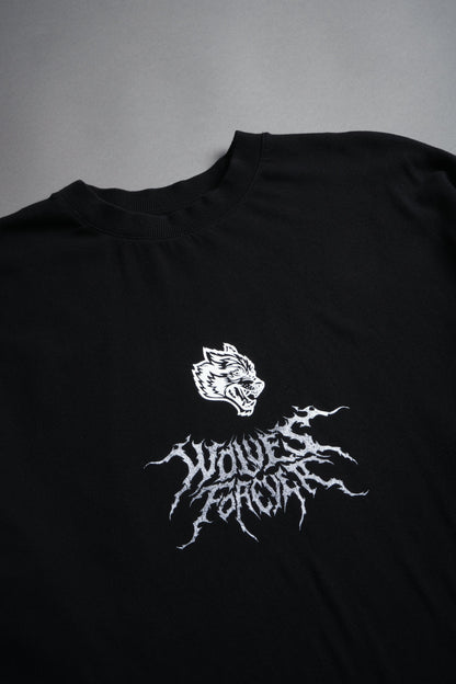 Demon Slayer Akaza "Premium" Oversized Tee in Black