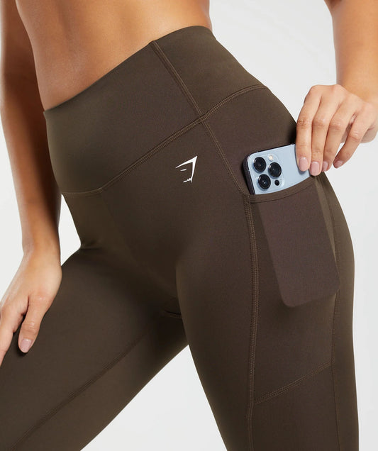 Pocket Leggings - Café