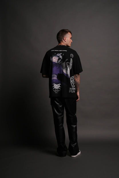 Naruto Obito Uchiha "Side By Side" Series Premium Tee in Black