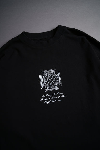 Spider-Man Tomb "Side By Side" Series Oversized Tee in Black