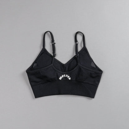 Chopper "Everson Seamless" Sports Bra in Black