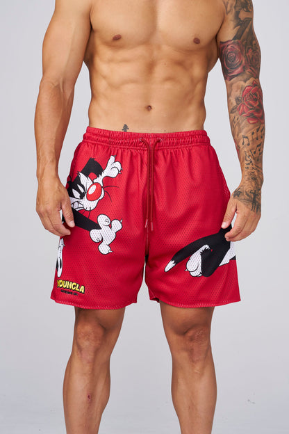 1098 - Looney Tunes Basketball Shorts