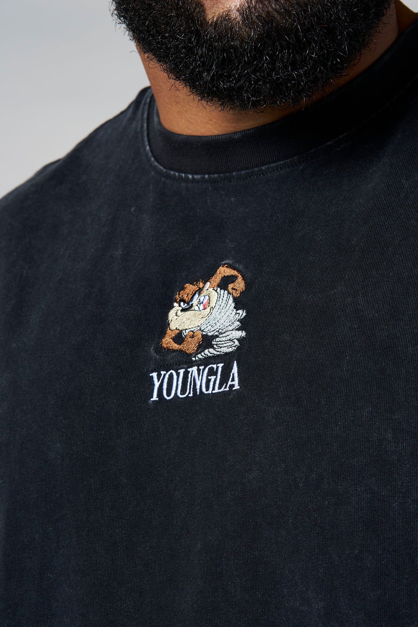 3107 - Looney Tunes Embroidered Cut-offs