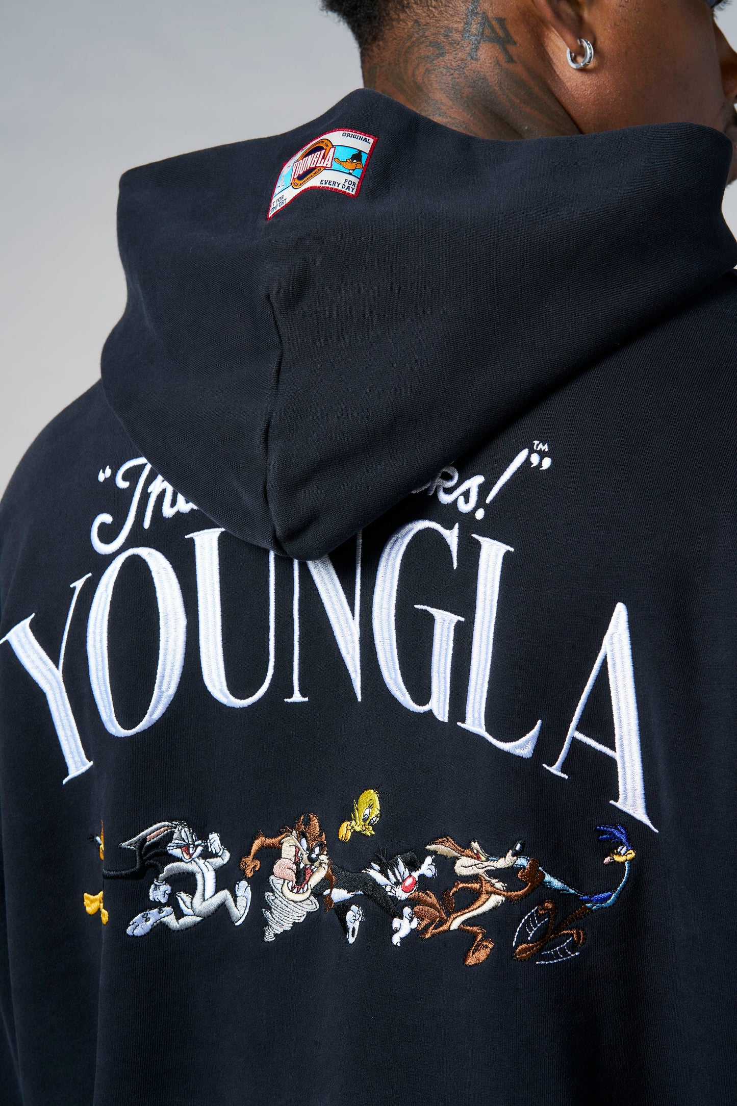5114 - Looney Tunes Embroidered Hoodies