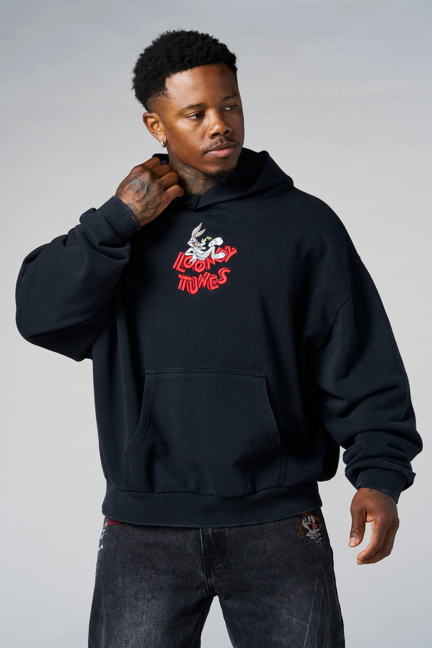 5114 - Looney Tunes Embroidered Hoodies