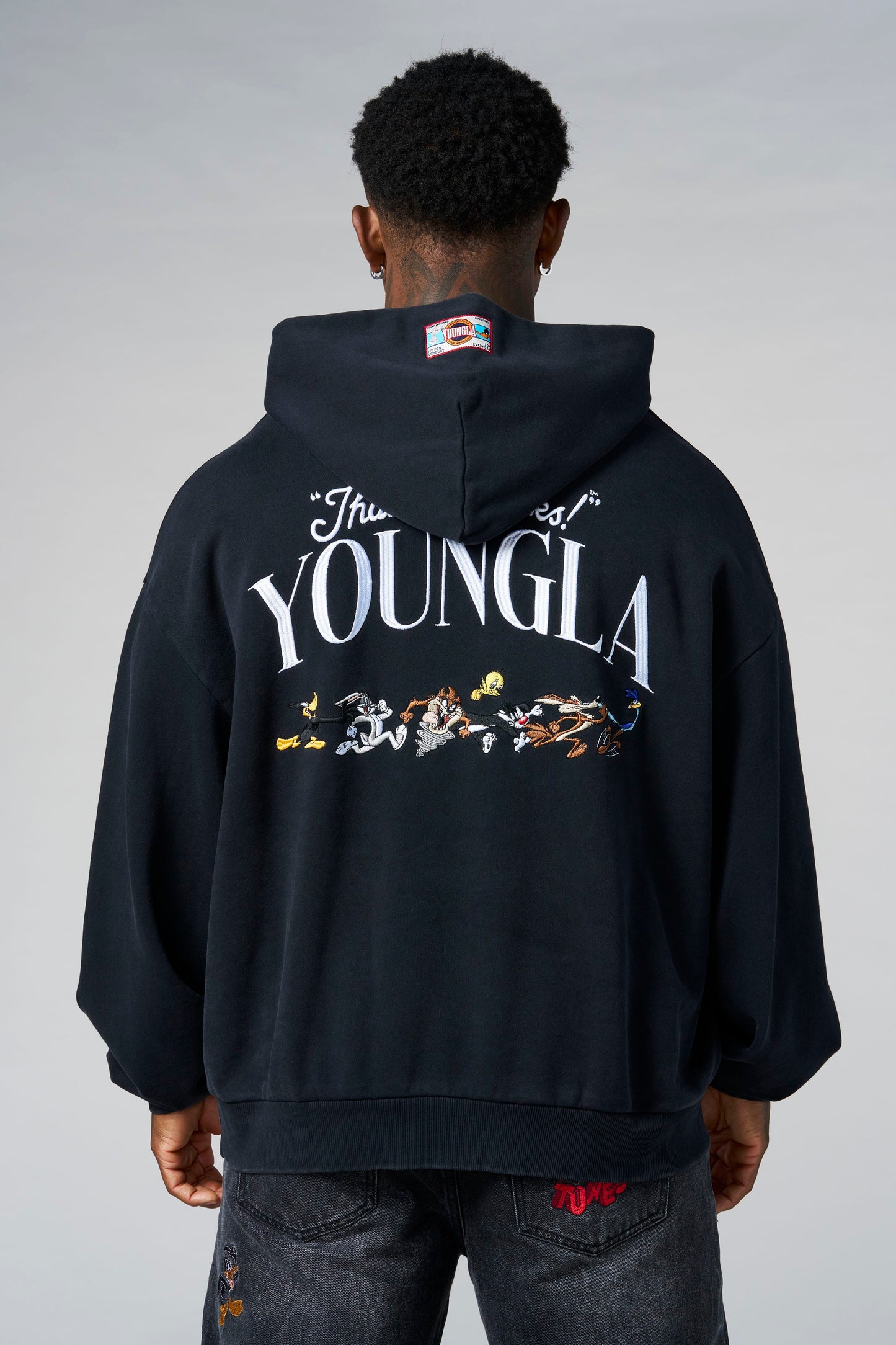 5114 - Looney Tunes Embroidered Hoodies