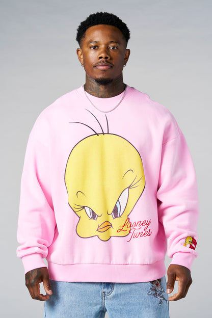 5255 - Looney Tunes Face Crewnecks