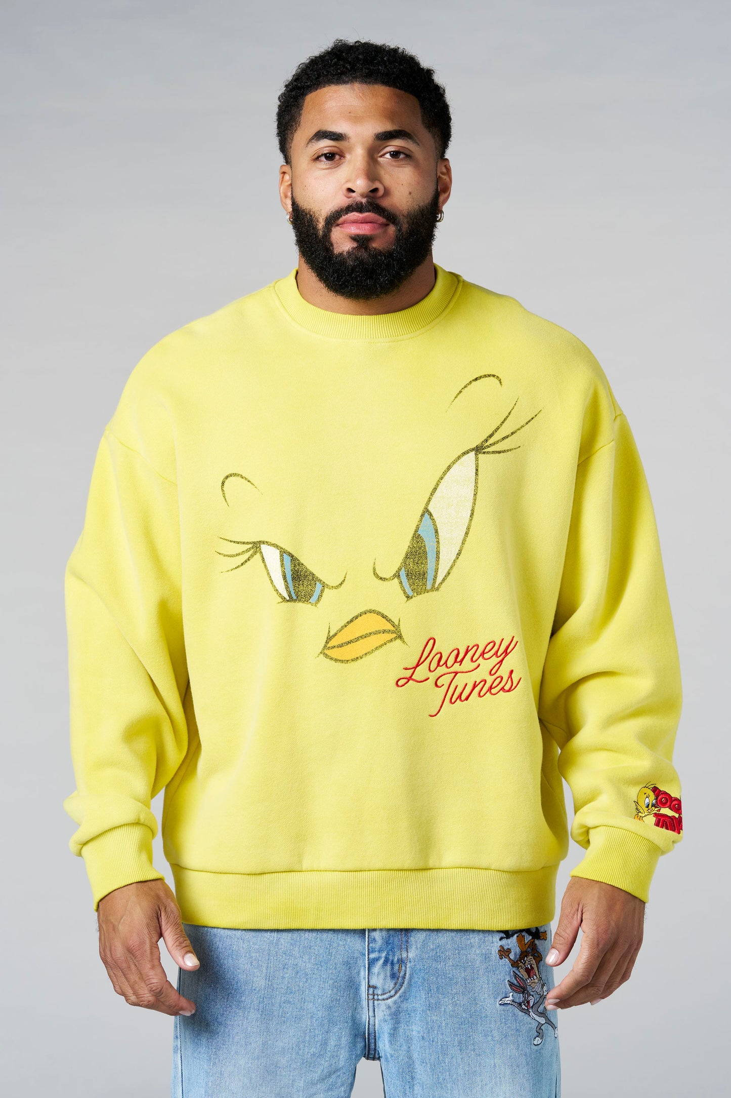 5255 - Looney Tunes Face Crewnecks