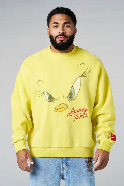 5255 - Looney Tunes Face Crewnecks
