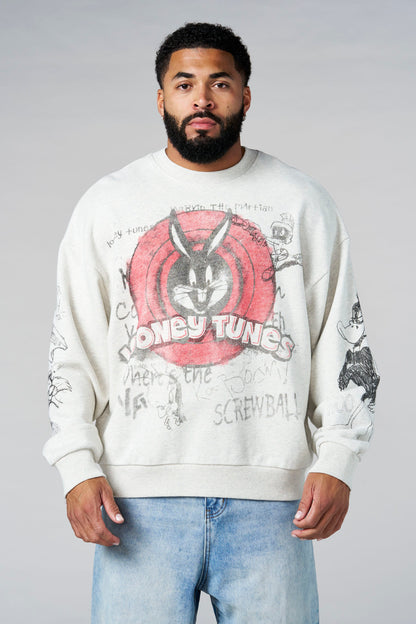 5256 - Looney Tunes Graffiti Crewnecks
